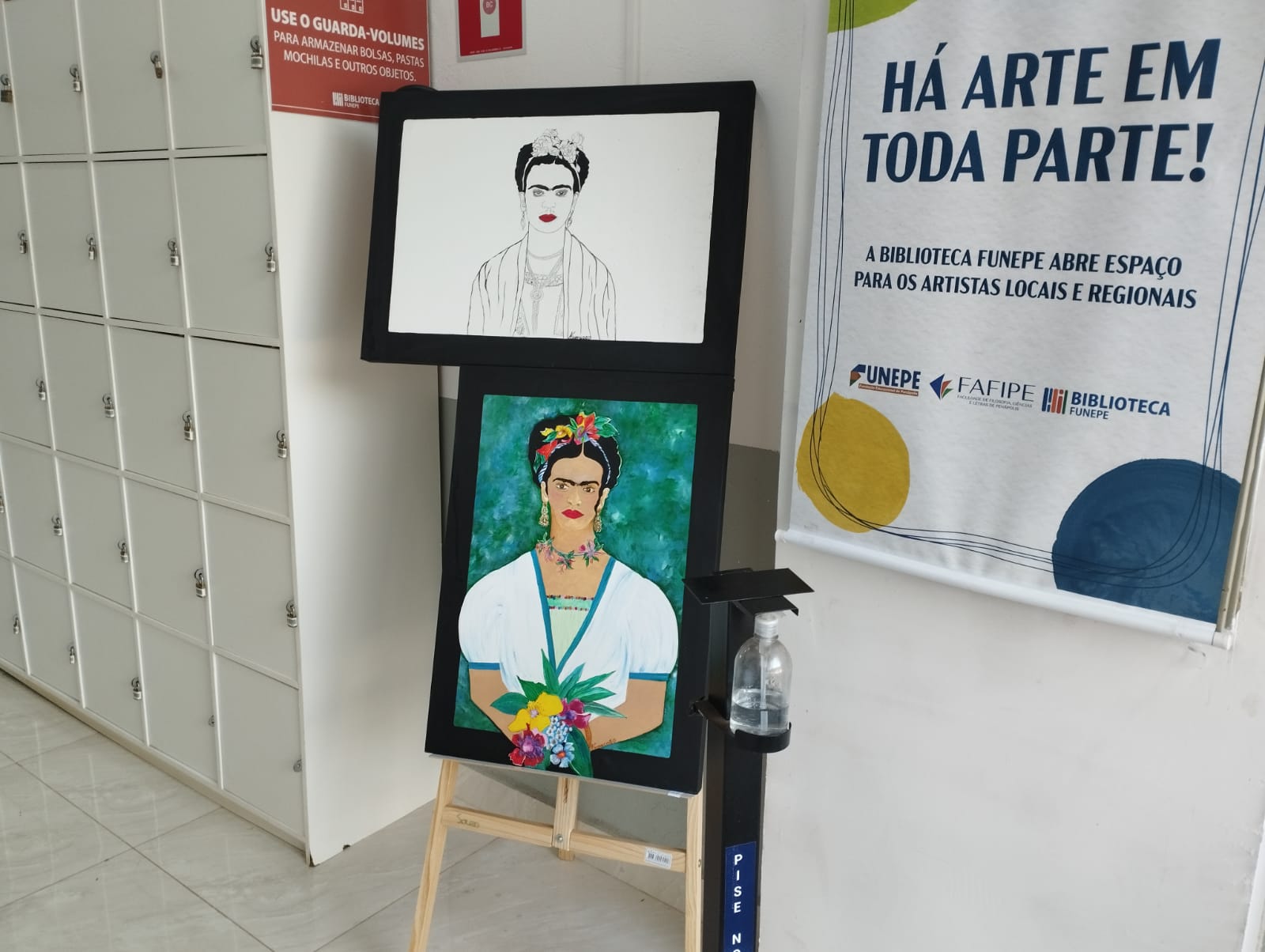 Imagem principal da notícia Biblioteca promove exposição ‘Raízes’ da artista Ana Franco