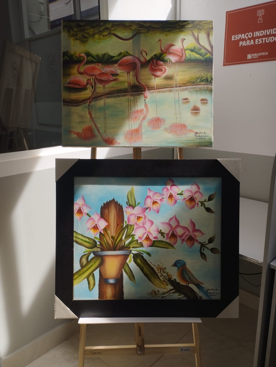 Imagem da notícia Biblioteca FUNEPE Promove Exposição ‘Superação’ do Artista Jadir Raymundo