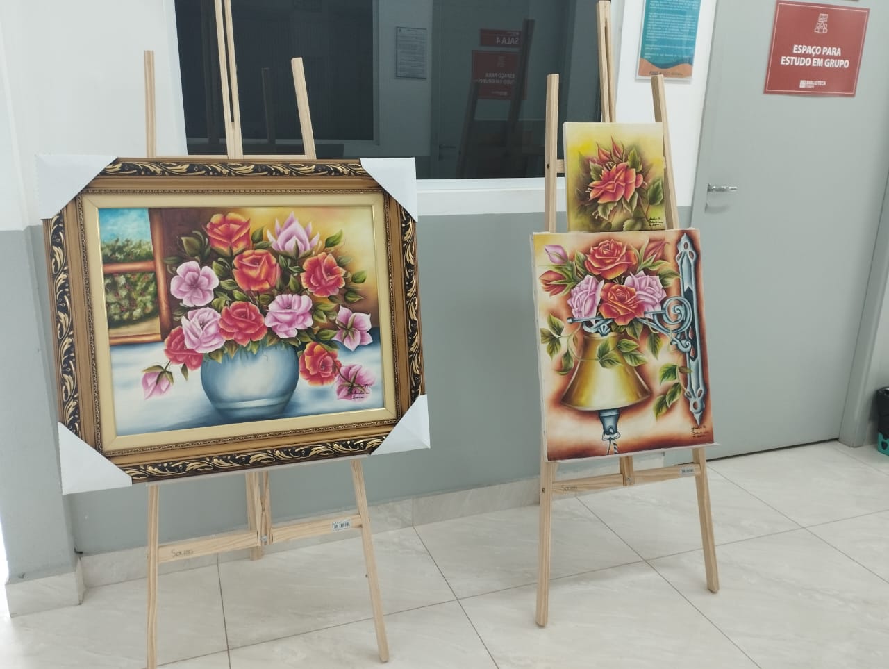 Imagem da notícia Biblioteca FUNEPE Promove Exposição ‘Superação’ do Artista Jadir Raymundo