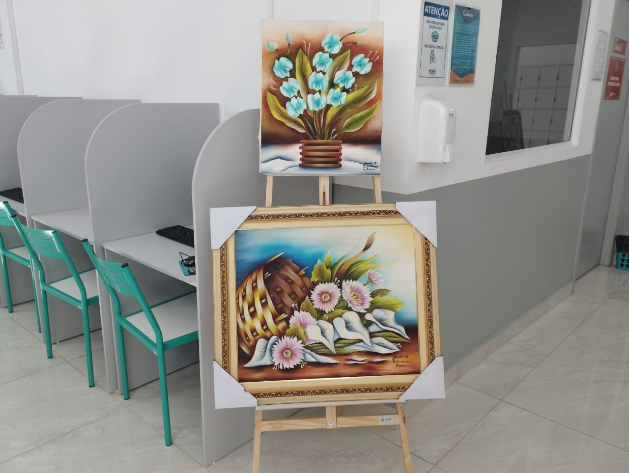 Imagem da notícia Biblioteca FUNEPE Promove Exposição ‘Superação’ do Artista Jadir Raymundo