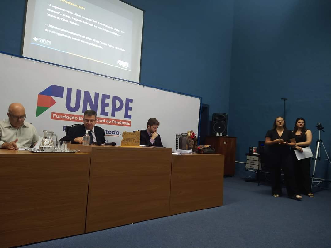 Imagem da notícia Alunos do Curso de Direito Encerram com Sucesso a Semana de Apresentação dos Trabalhos de Conclusão de Curso
