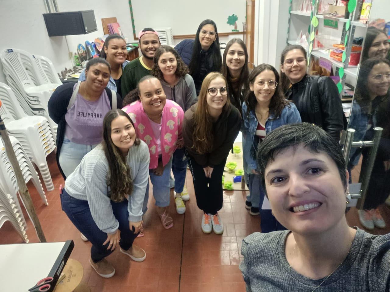 Imagem da notícia Oficina em Laboratório de Pedagogia Agita Alunas do Curso