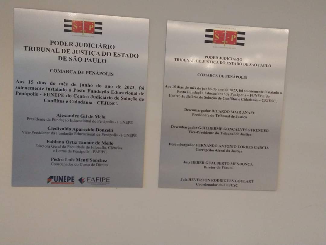 Imagem da notícia FUNEPE se Destaca com Novo Posto CEJUSC e Renova Núcleo de Práticas Jurídicas