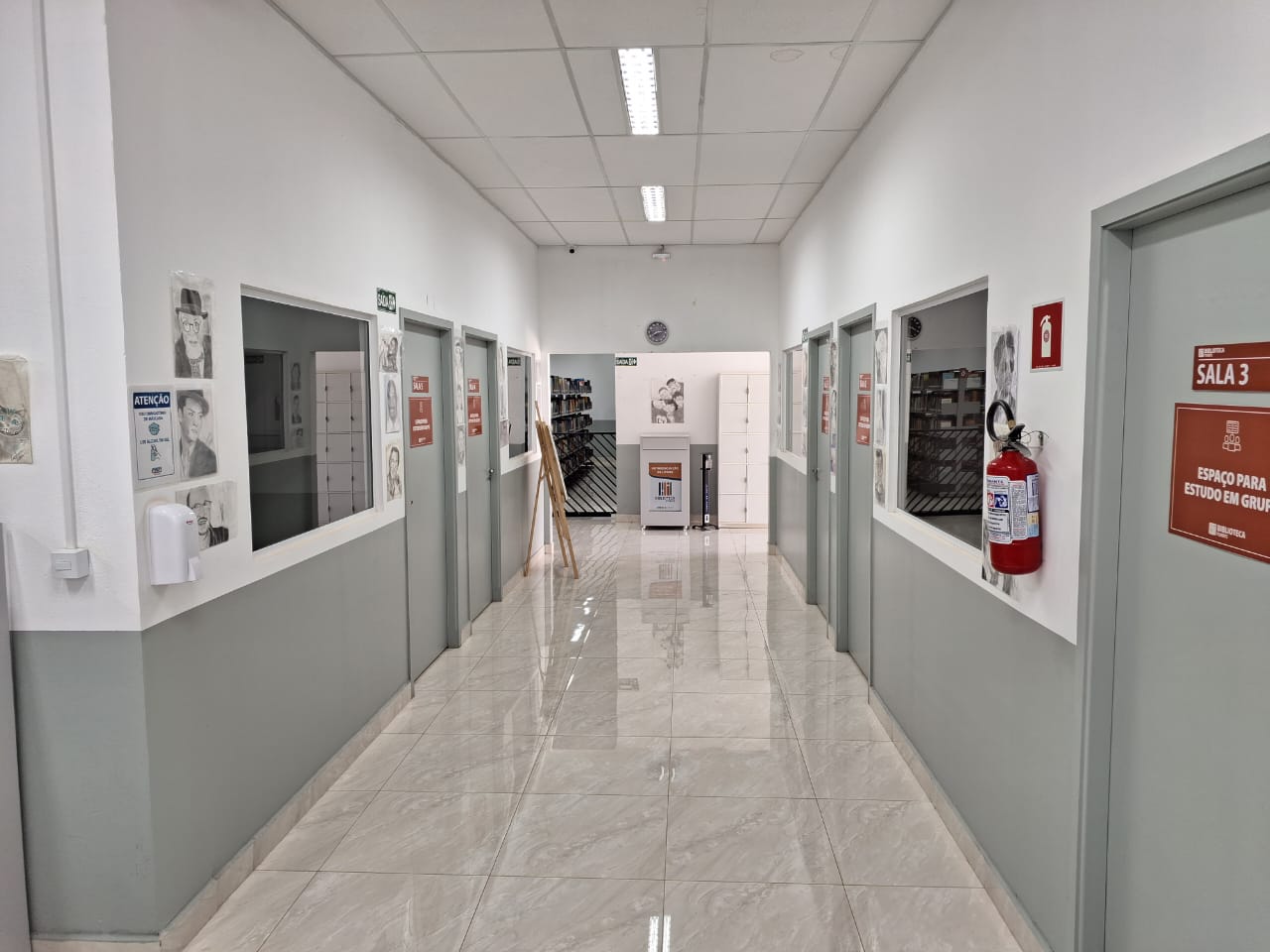 Imagem principal da notícia BIBLIOTECA FUNEPE Promove Exposição De Retratos E Caricaturas