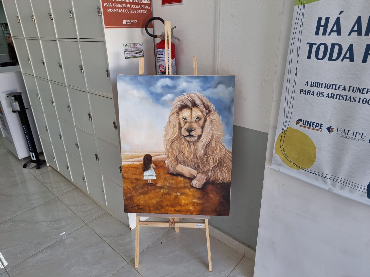 Imagem da notícia BIBLIOTECA FUNEPE Promove Exposição De Retratos E Caricaturas