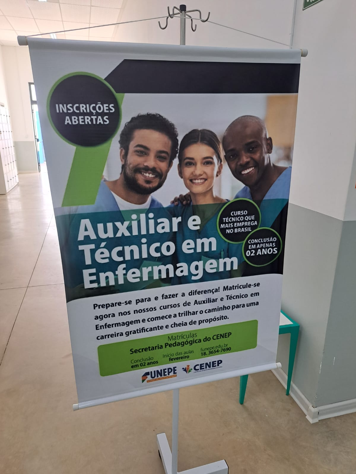 Imagem da notícia FUNEPE Realiza Feira De Profissões Presencial e Celebra Sucesso do Evento