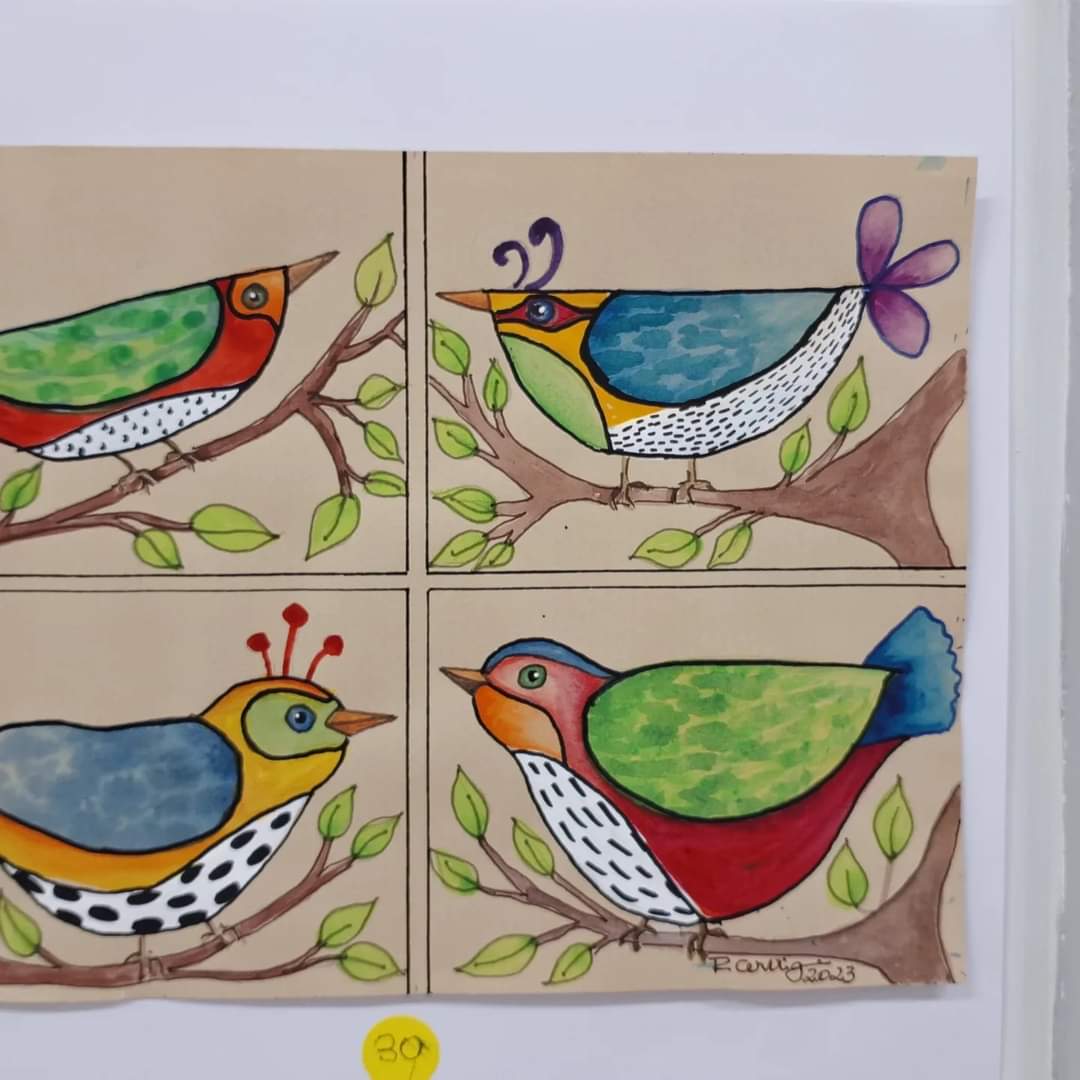 Imagem da notícia Biblioteca Promove Exposição de Arte em Aquarela
