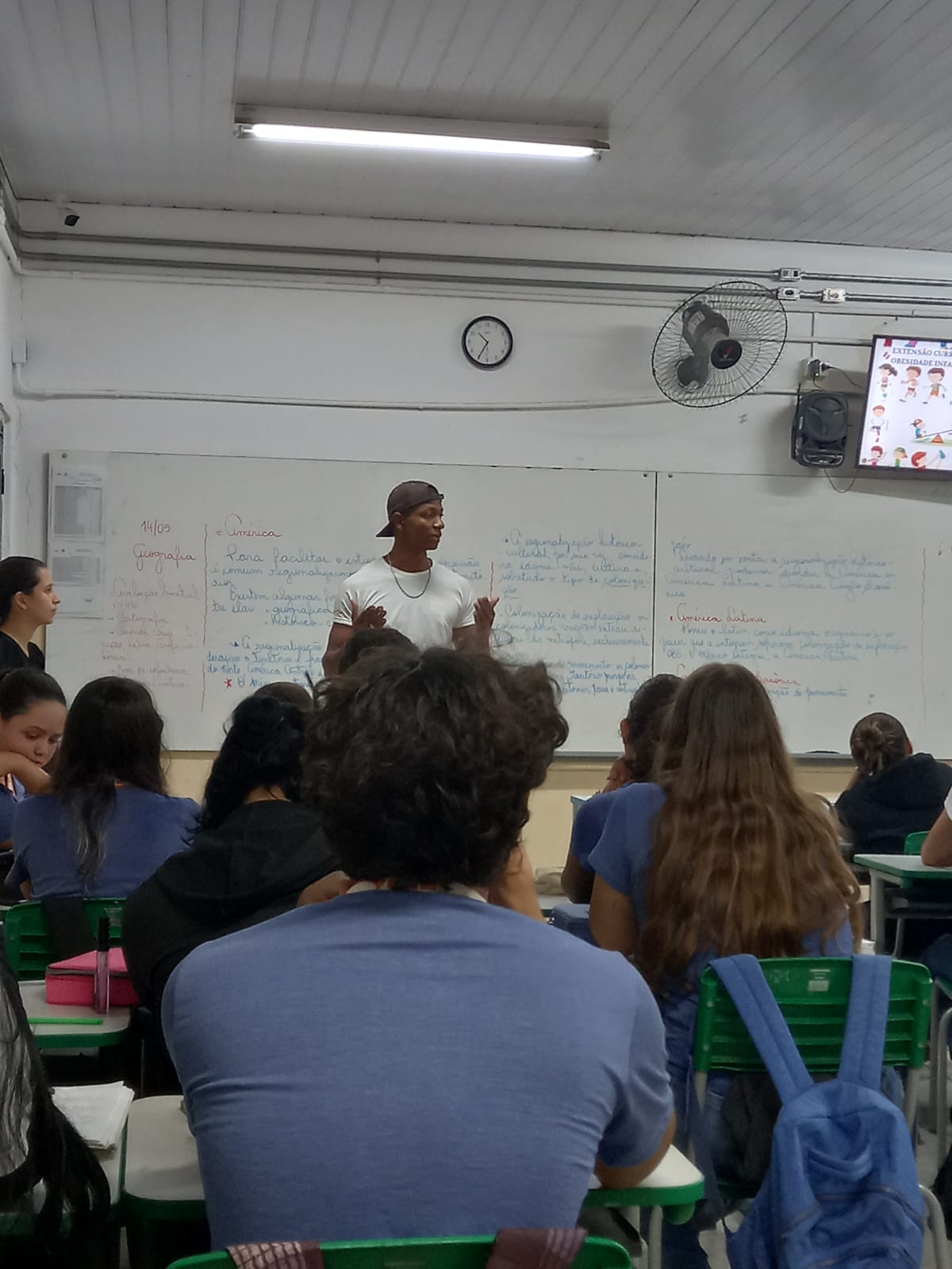 Imagem da notícia Alunos do Curso de Educação Física Promovem Palestra em Escola Estadual