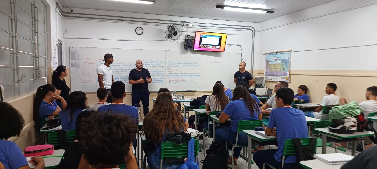 Imagem da notícia Alunos do Curso de Educação Física Promovem Palestra em Escola Estadual