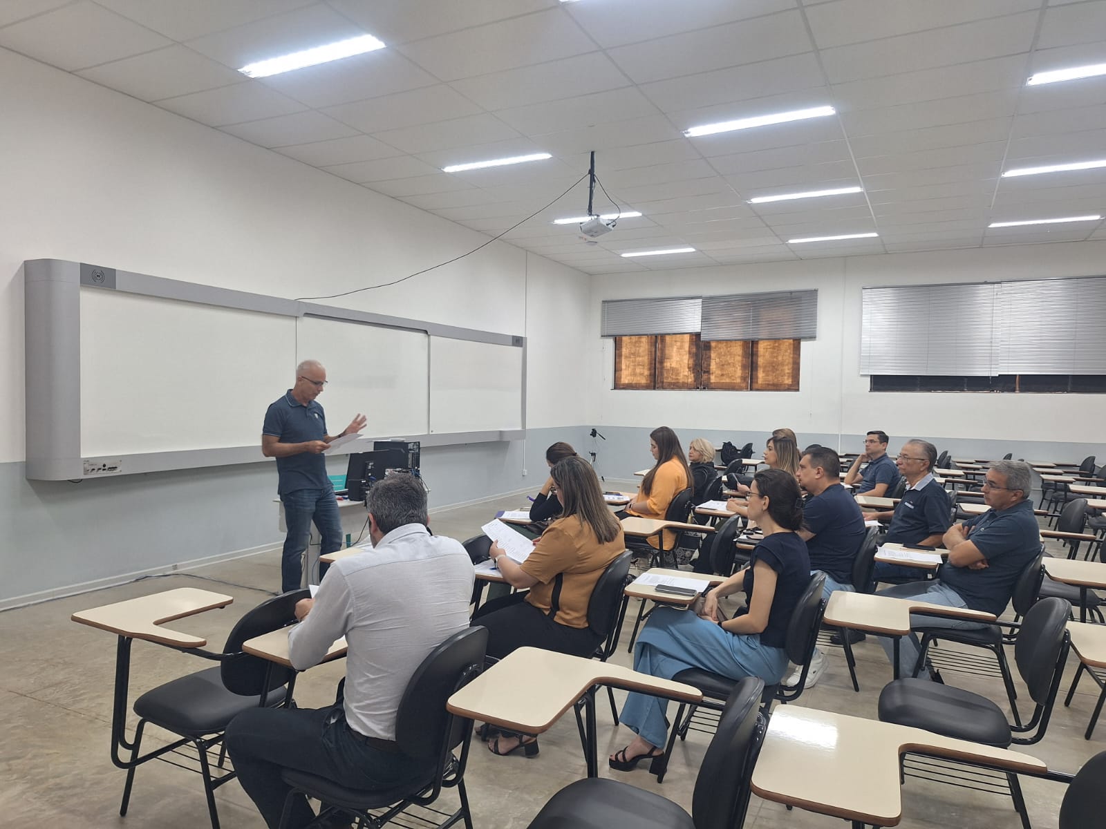 Imagem da notícia Reunião Pedagógica dá início ao novo semestre de 2024