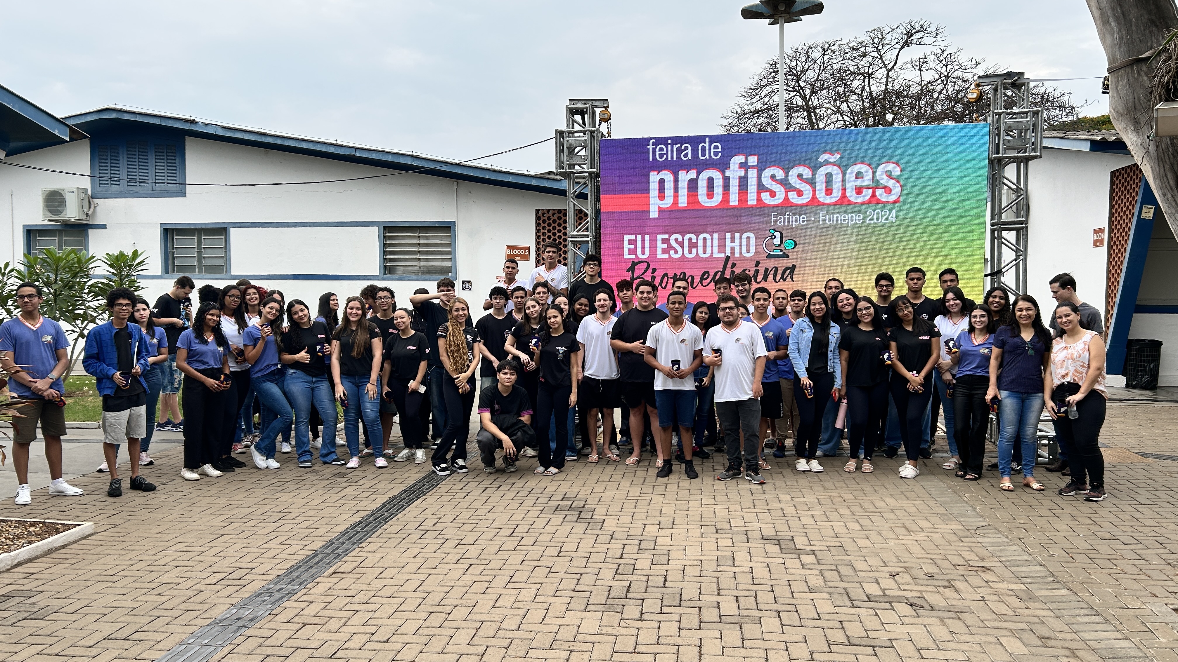 Imagem da notícia FUNEPE movimenta escolas públicas e privadas da região com evento Feira de Profissões 2024