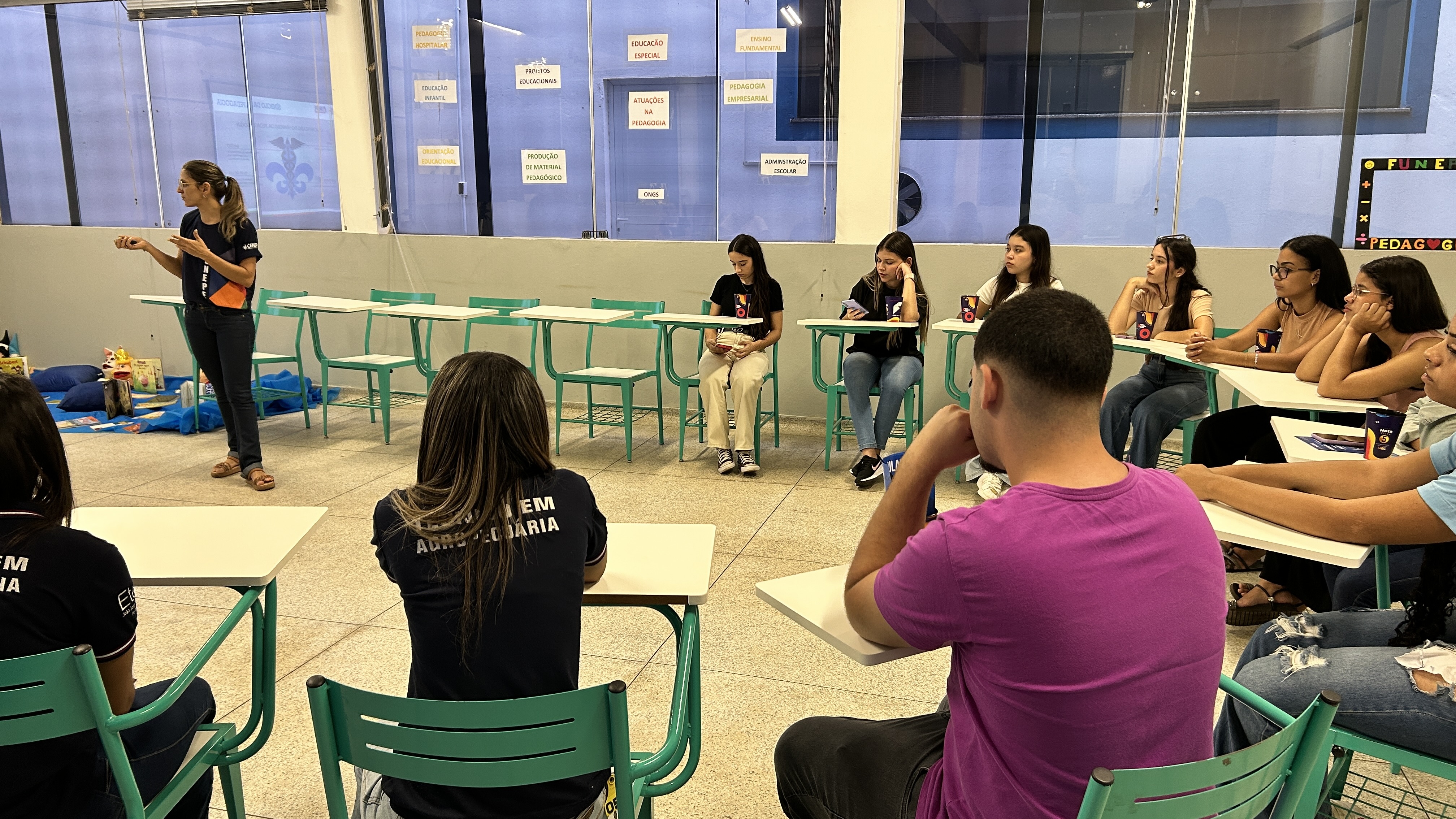 Imagem da notícia FUNEPE movimenta escolas públicas e privadas da região com evento Feira de Profissões 2024