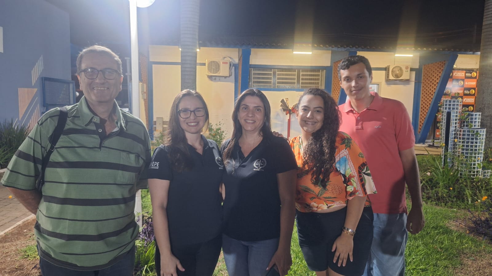 Imagem principal da notícia Show de volta às aulas da FUNEPE anima o Campus I com a dupla Evandro e Juninho