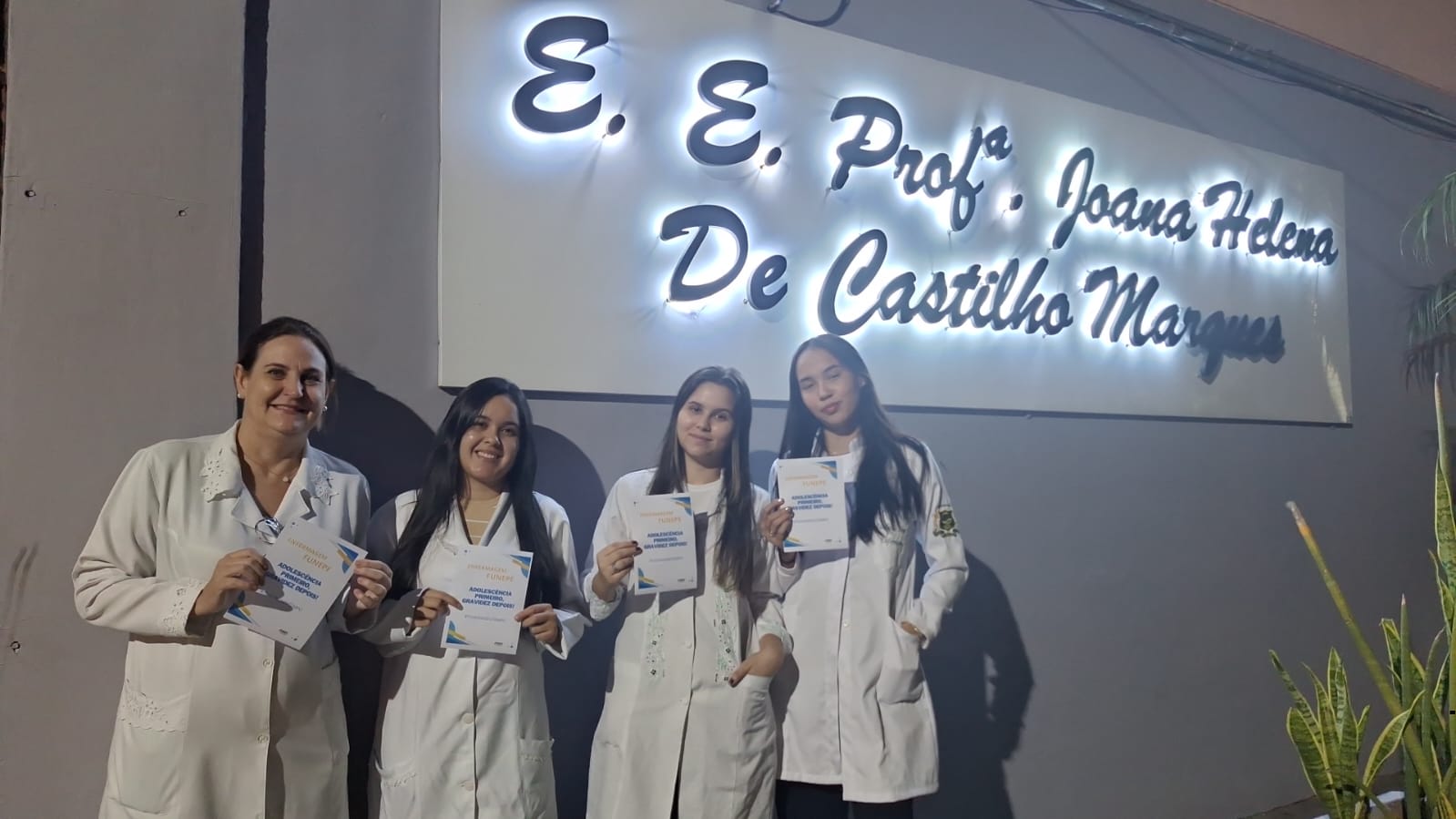 Imagem da notícia BB de Arroz: Projeto de Enfermagem da FUNEPE Leva Conscientização sobre Gravidez na Adolescência às Escolas