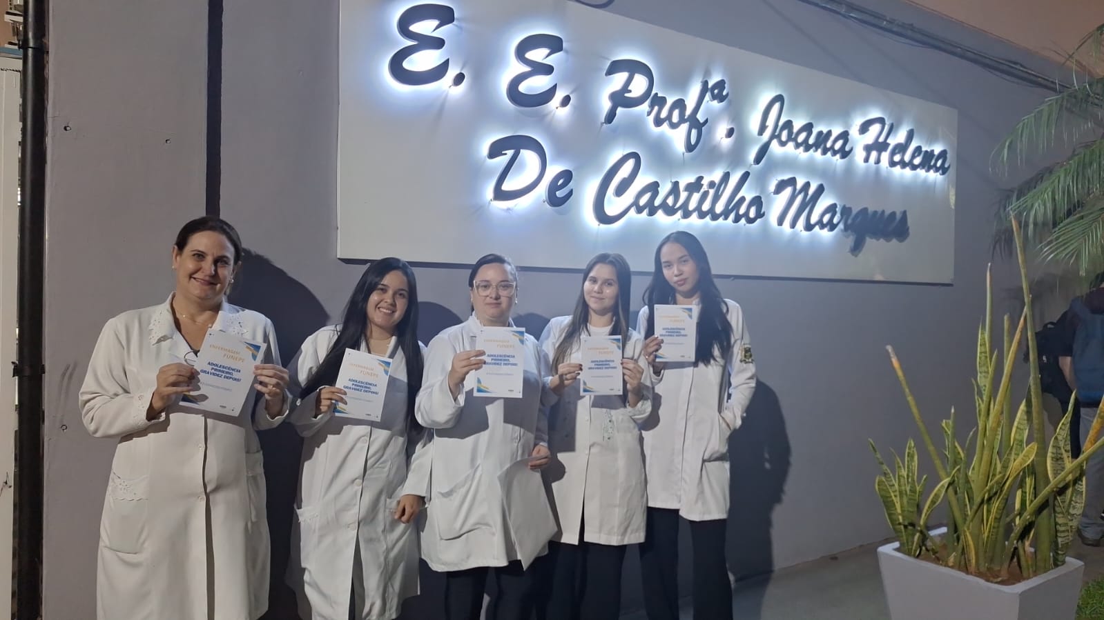 Imagem da notícia BB de Arroz: Projeto de Enfermagem da FUNEPE Leva Conscientização sobre Gravidez na Adolescência às Escolas