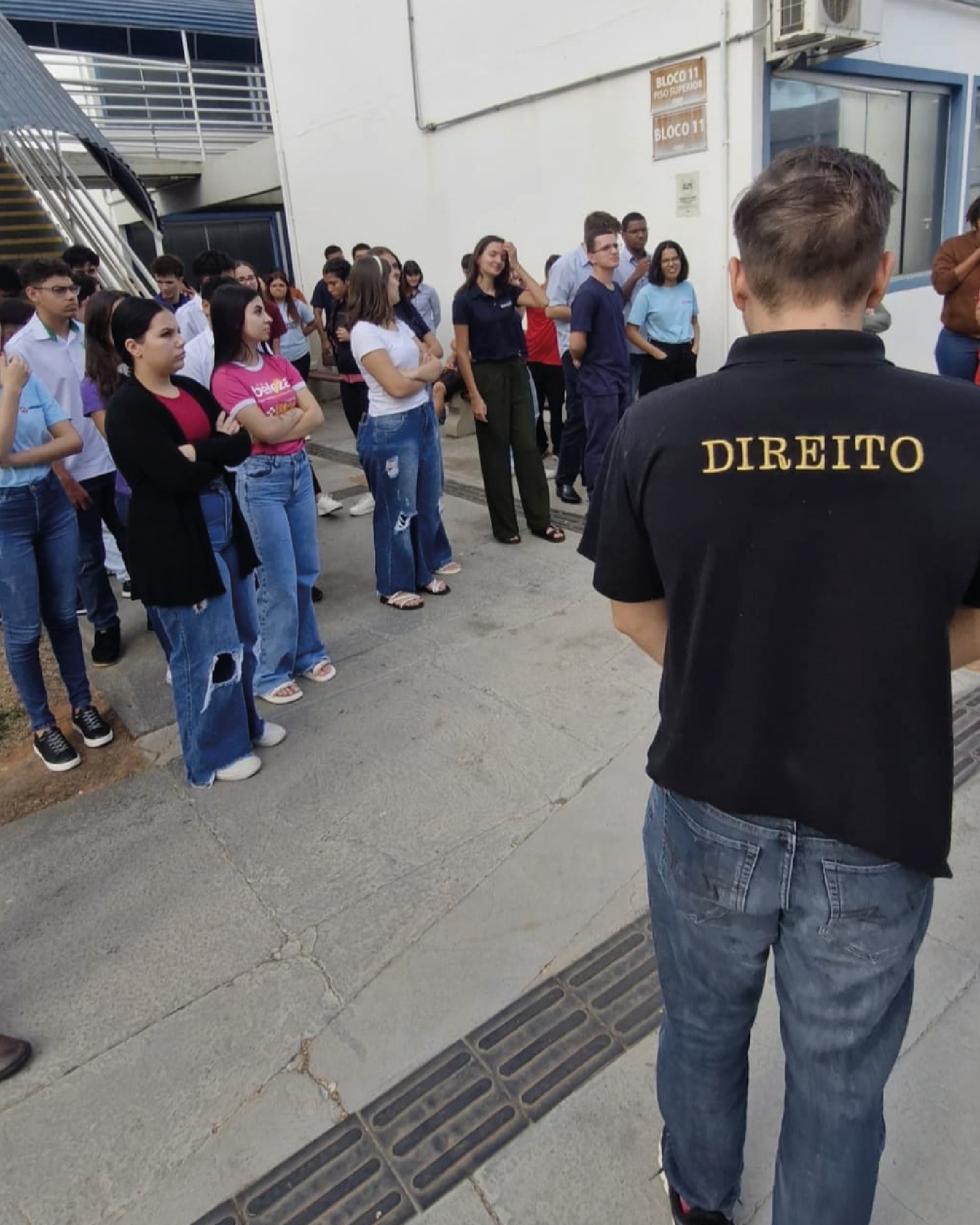 Turma de Direito participa de disciplina de extensão em parceria com a Casa do Aprendiz