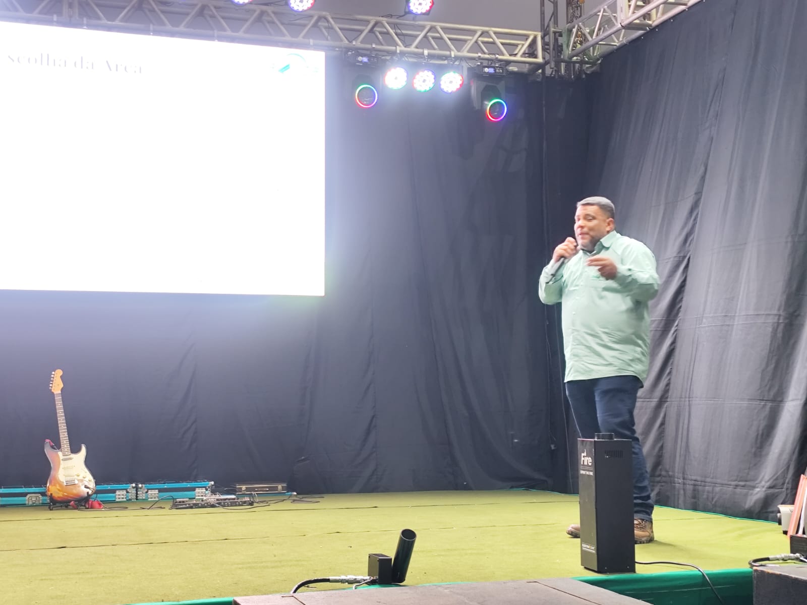 Imagem da notícia Curso de Engenharia Agronômica participa da 7ª Feira do Agronegócio