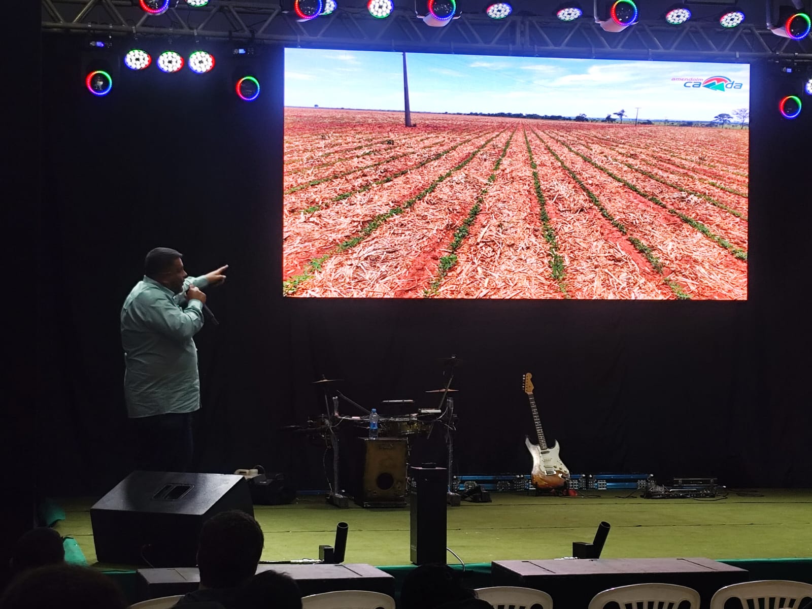 Imagem da notícia Curso de Engenharia Agronômica participa da 7ª Feira do Agronegócio