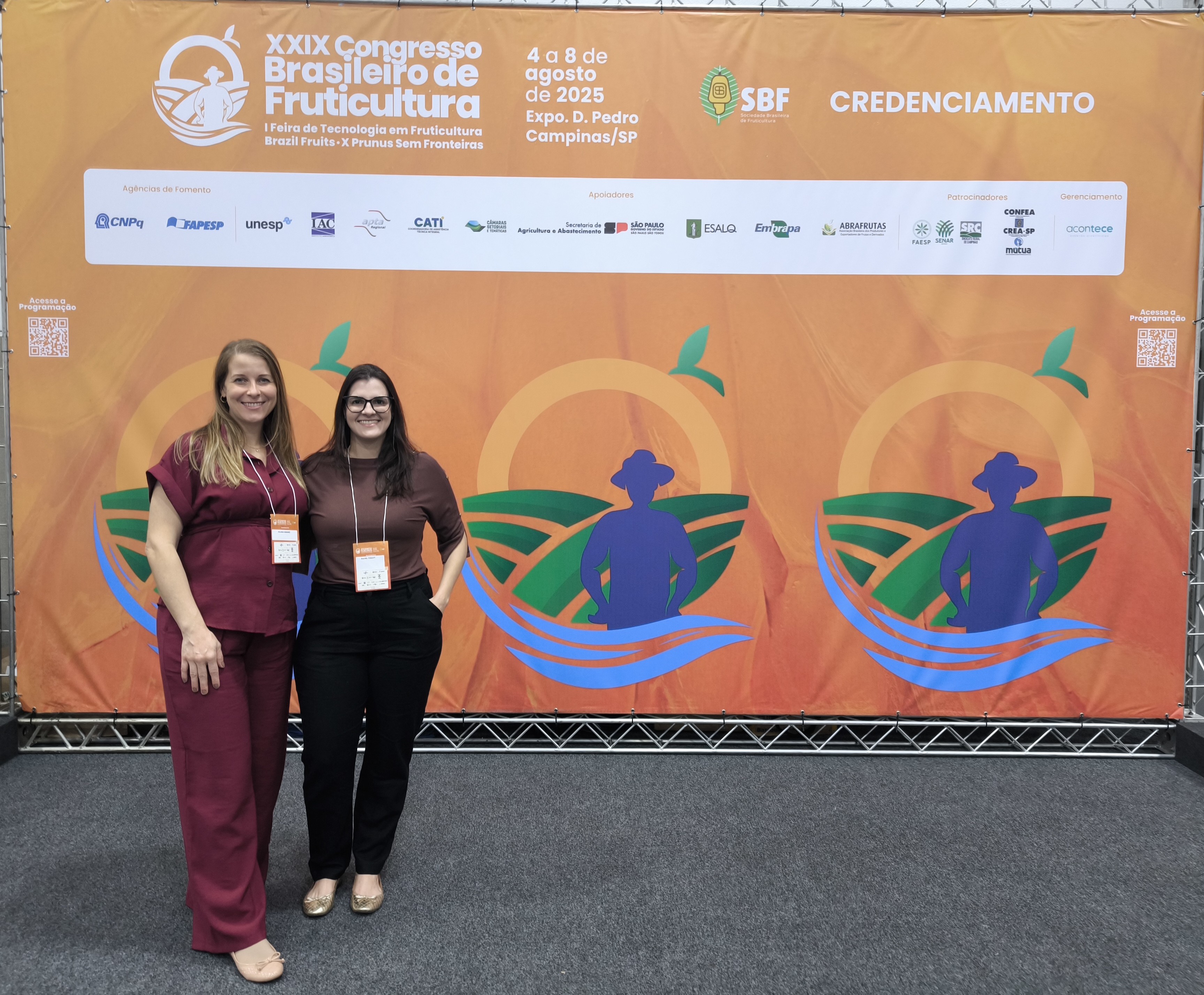 Imagem da notícia Docentes da FUNEPE participam do XXIX Congresso Brasileiro de Fruticultura