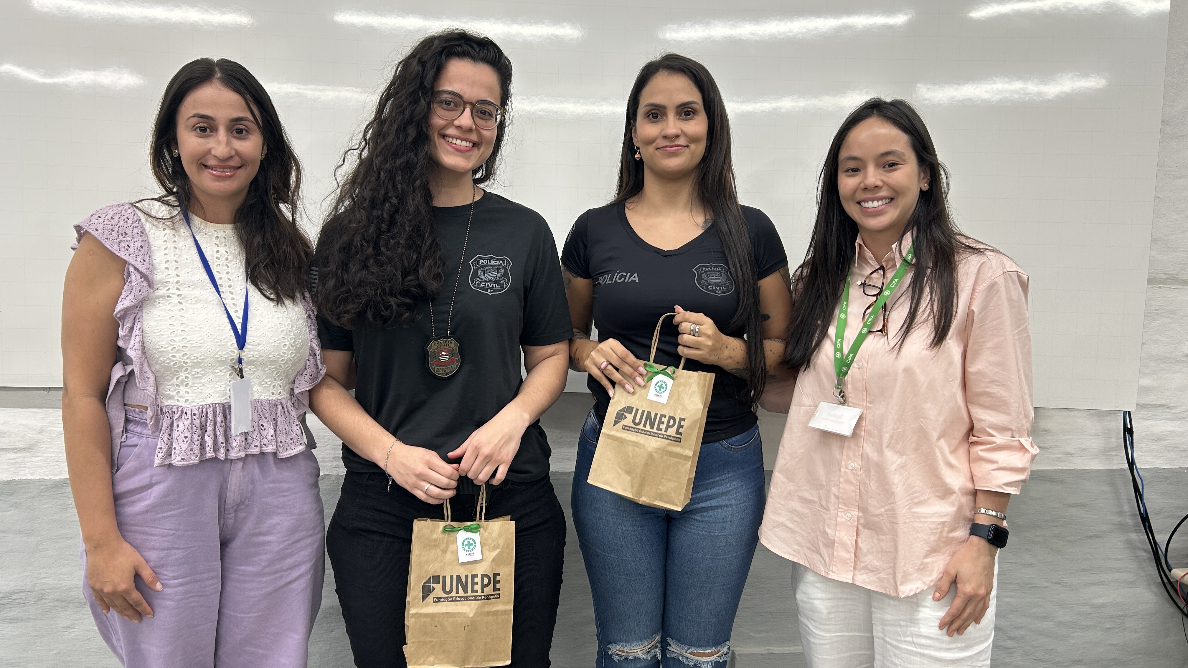 CIPA FUNEPE promove palestra do Agosto Lilás em combate à violência contra a mulher