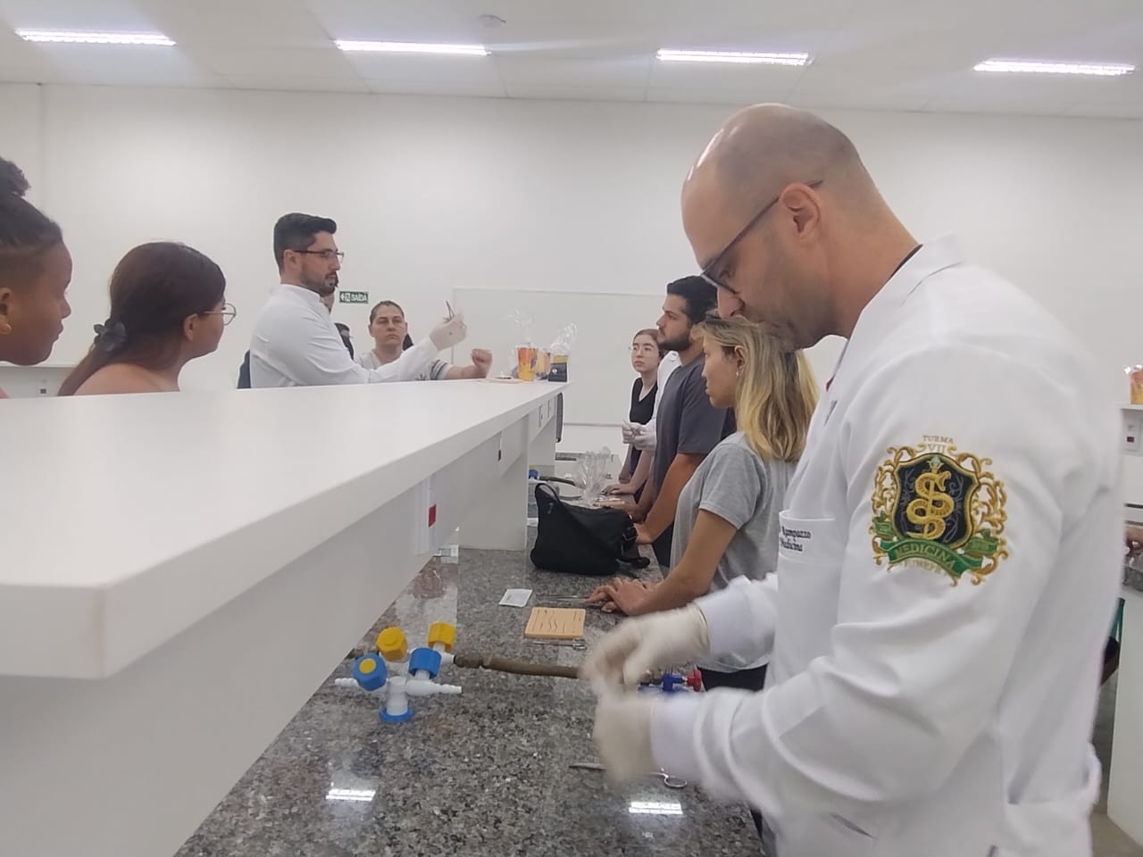 Imagem da notícia Aula Experimental de Medicina: experiência de sucesso para os jovens presentes