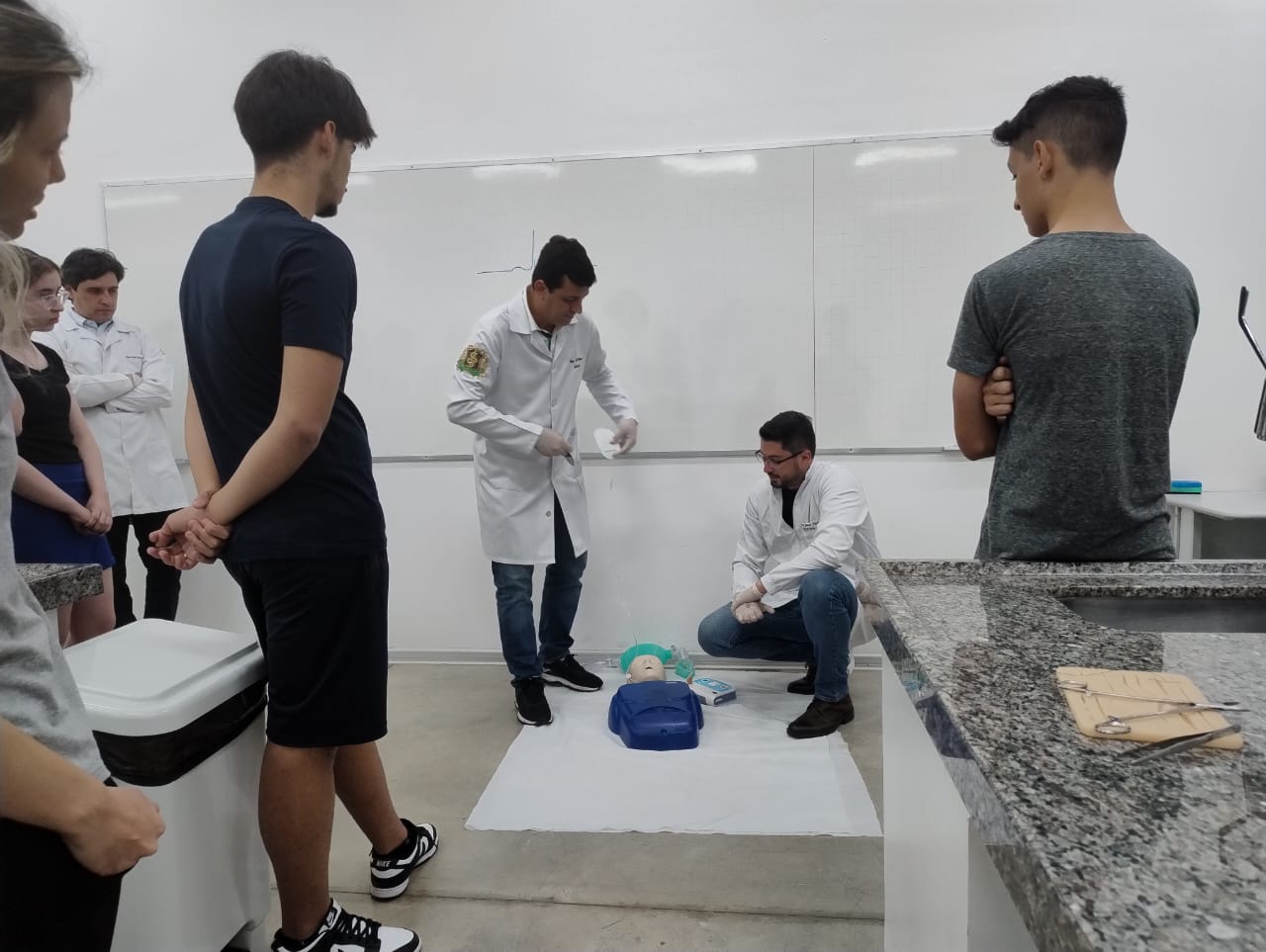 Aula Experimental de Medicina: experiência de sucesso para os jovens presentes 