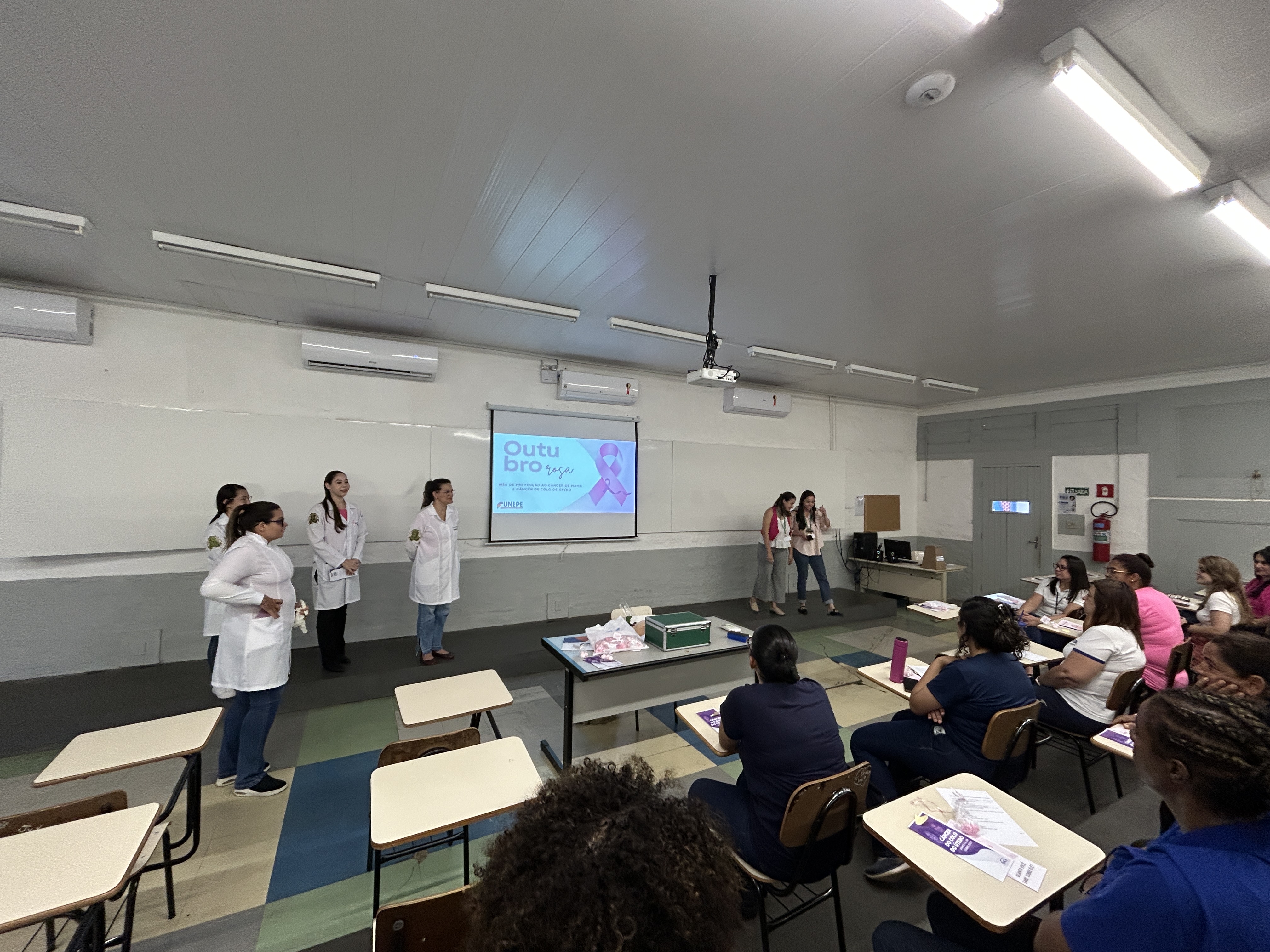 CIPA da FUNEPE Promove Ação de Conscientização no Outubro Rosa