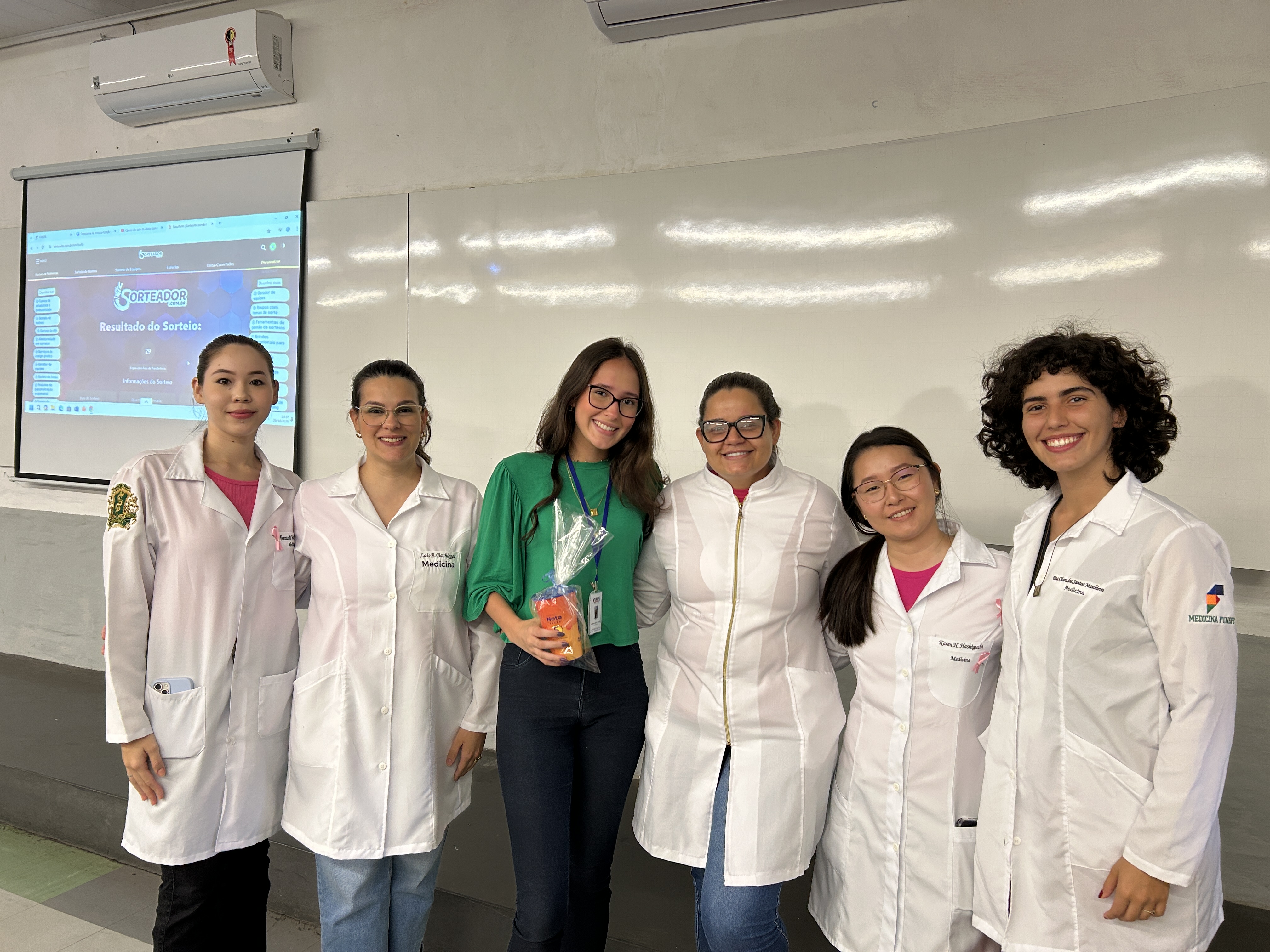 Imagem da notícia CIPA da FUNEPE Promove Ação de Conscientização no Outubro Rosa