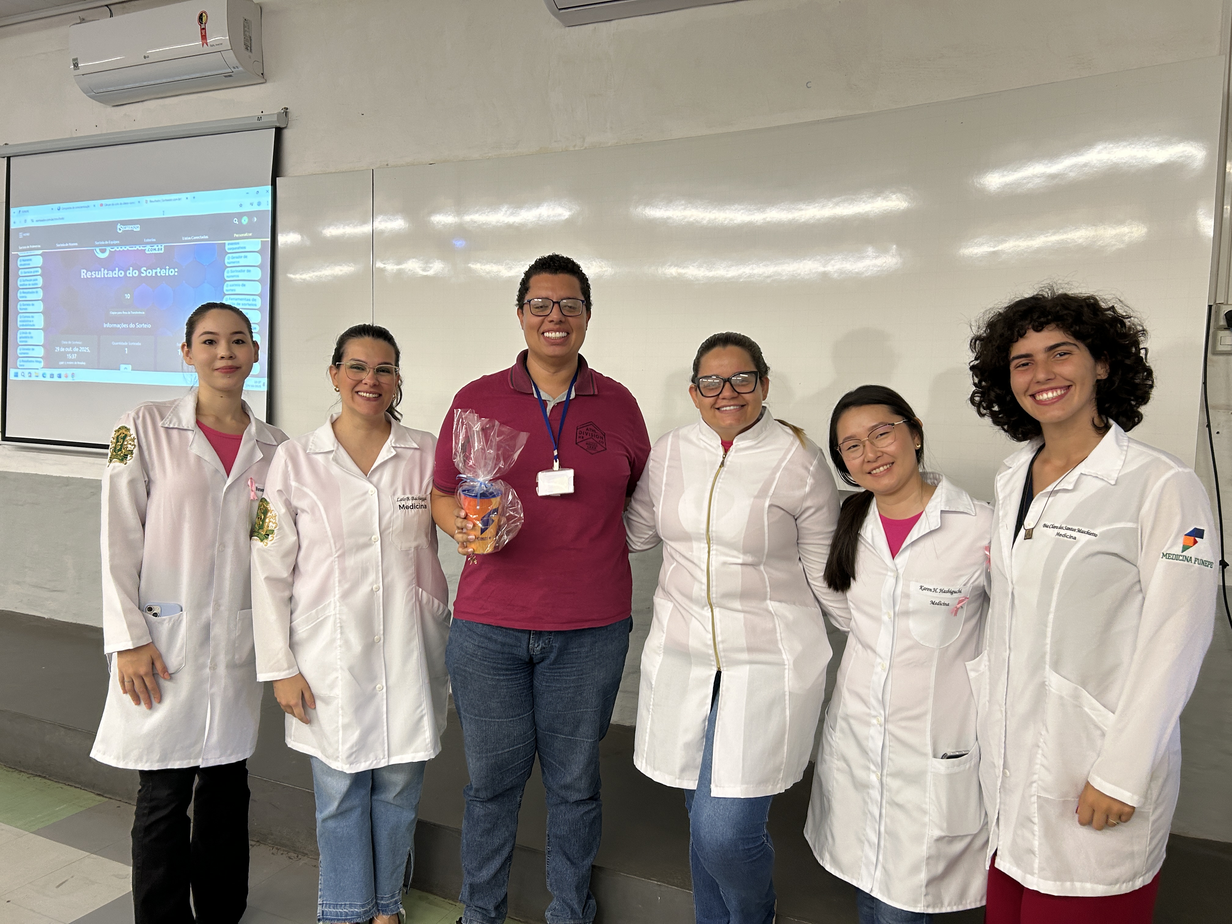 Imagem da notícia CIPA da FUNEPE Promove Ação de Conscientização no Outubro Rosa