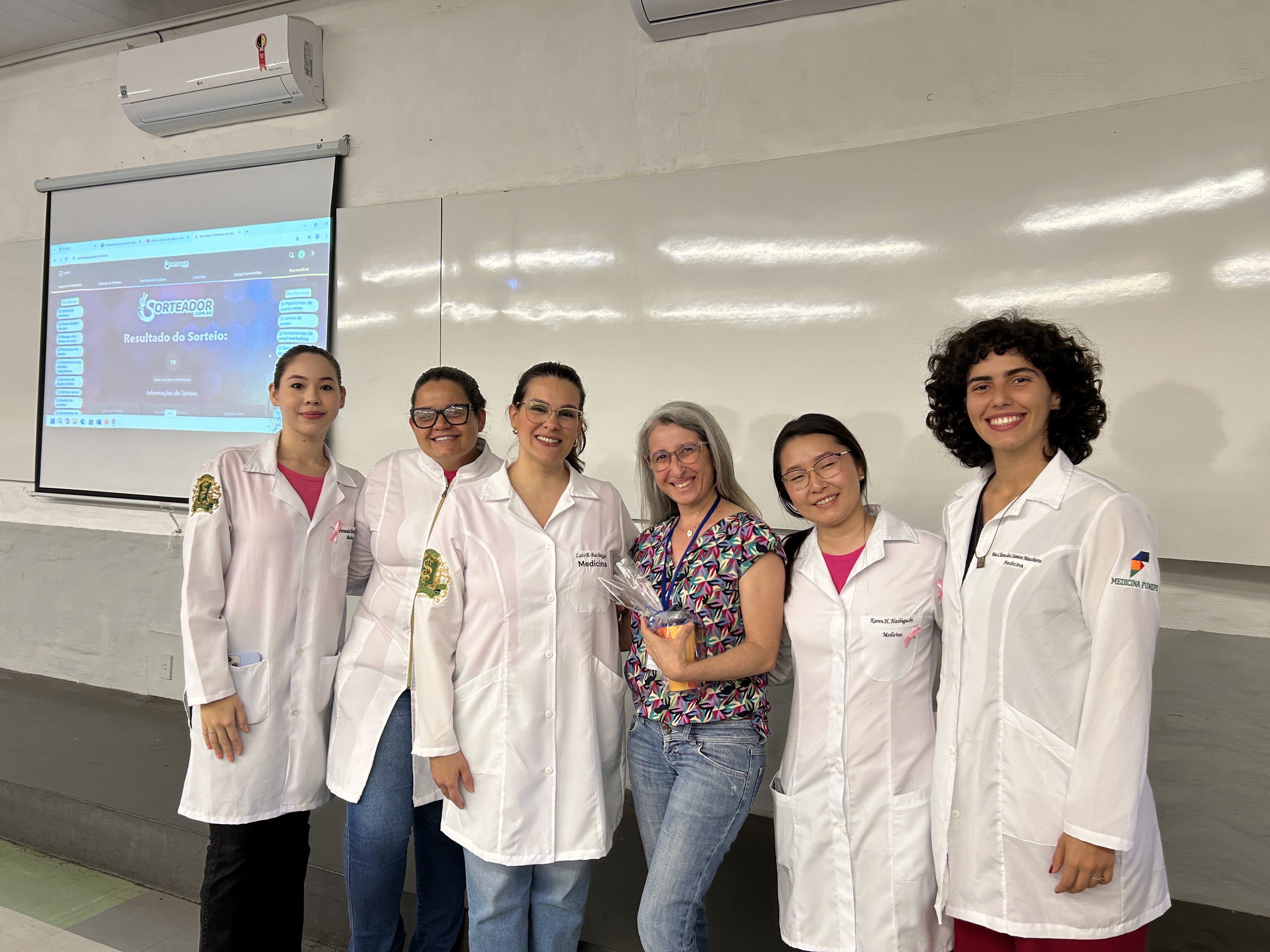 Imagem da notícia CIPA da FUNEPE Promove Ação de Conscientização no Outubro Rosa