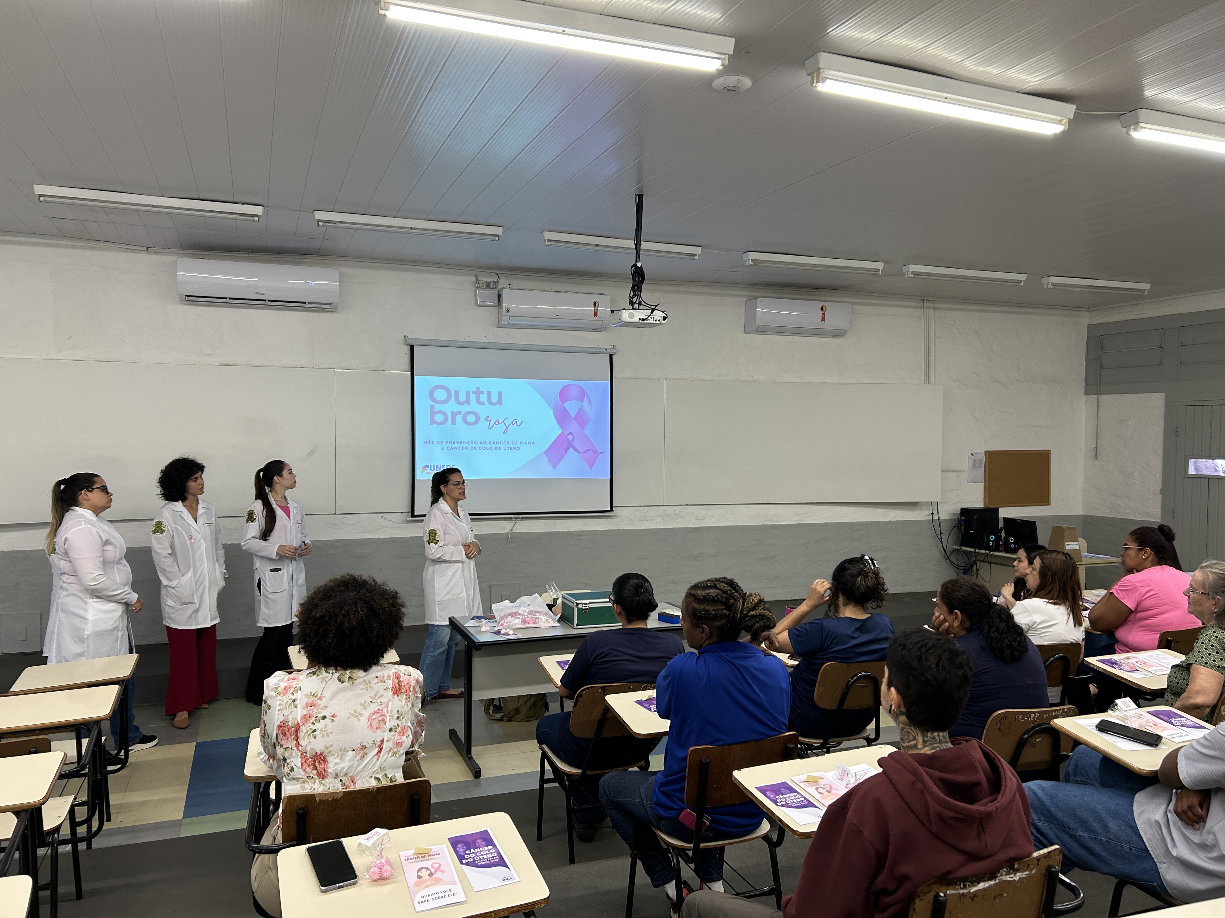 Imagem da notícia CIPA da FUNEPE Promove Ação de Conscientização no Outubro Rosa