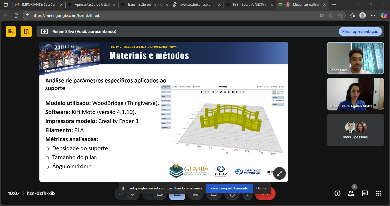 Imagem da notícia Evento Científico: Discentes da FUNEPE se destacam em Simpósio da UNESP