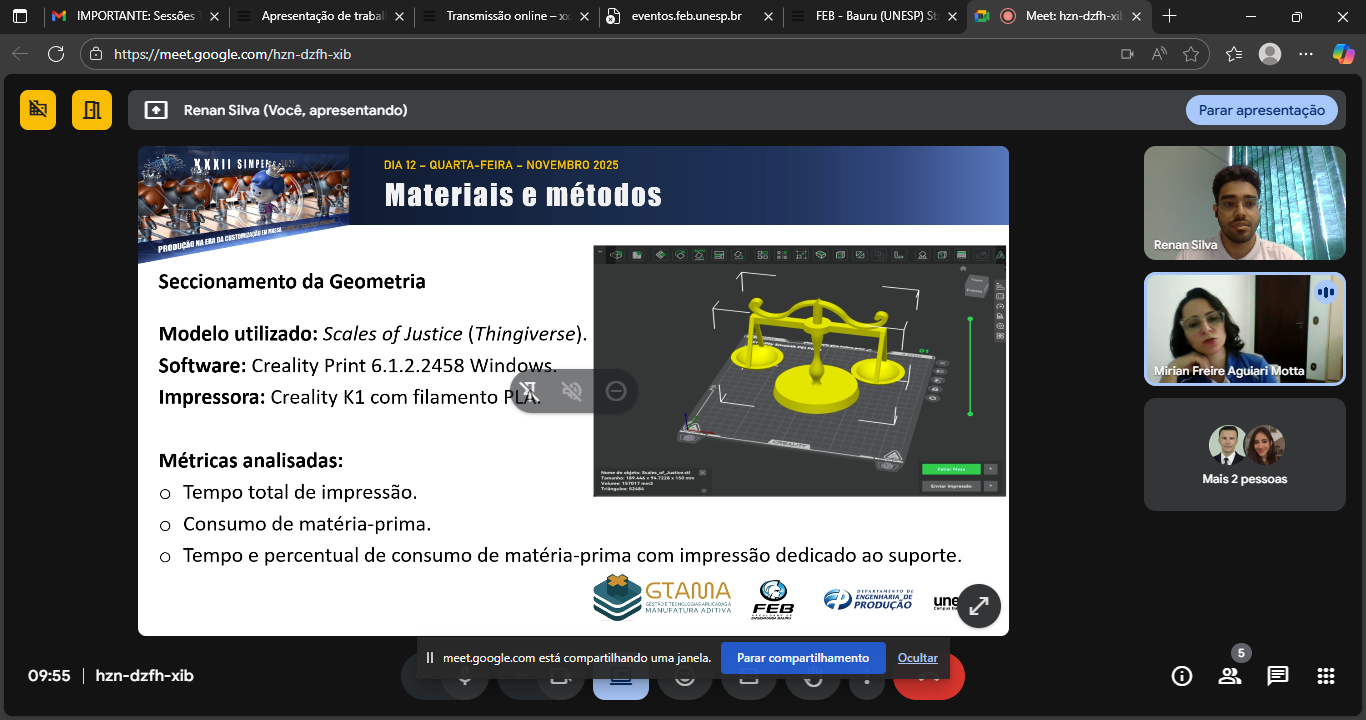 Imagem da notícia Evento Científico: Discentes da FUNEPE se destacam em Simpósio da UNESP