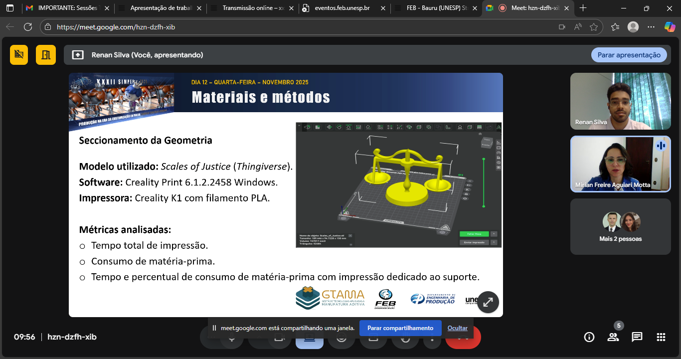 Imagem da notícia Evento Científico: Discentes da FUNEPE se destacam em Simpósio da UNESP