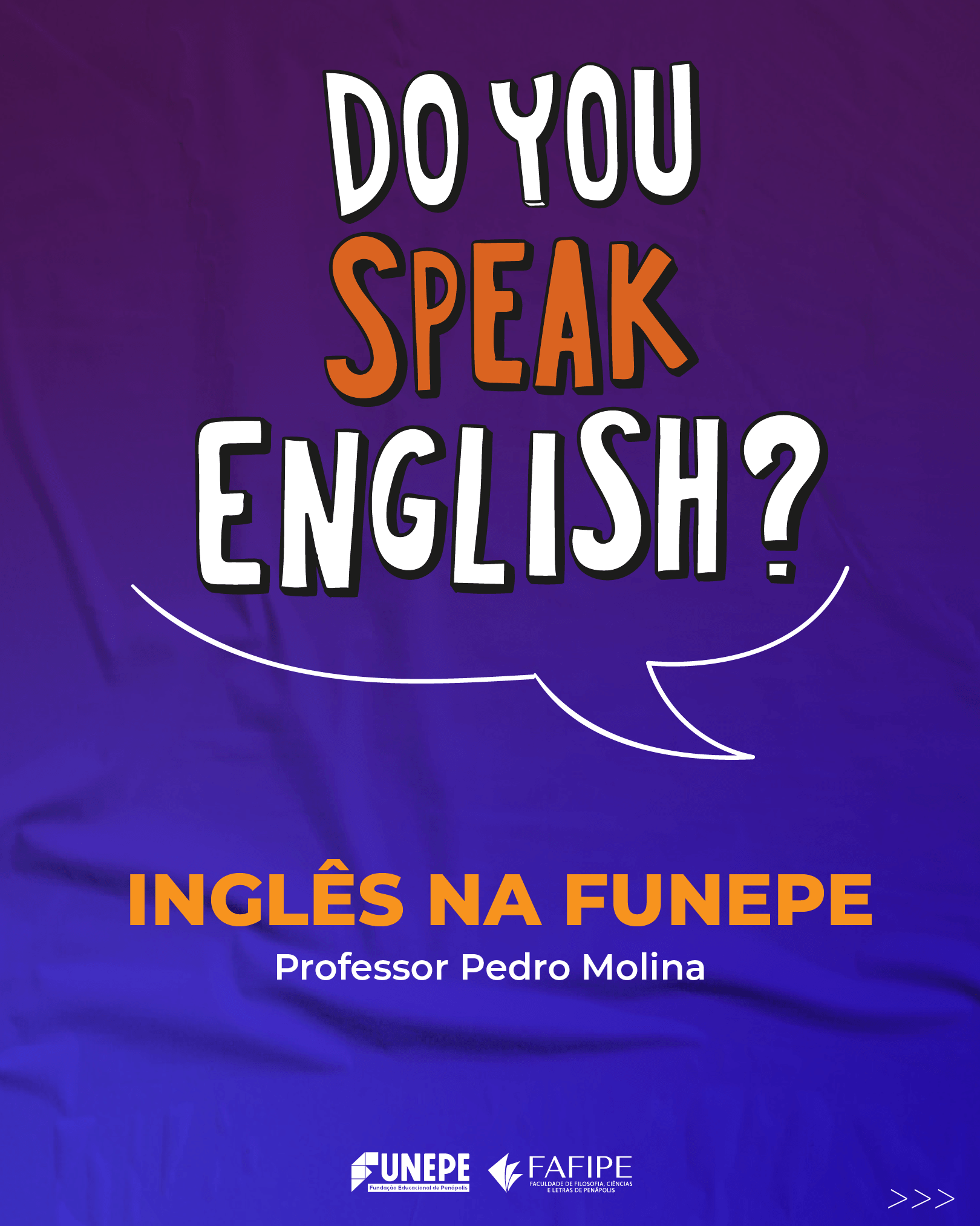 Inglês na FUNEPE • Curso oferece aulas com valores acessíveis para alunos e comunidade
