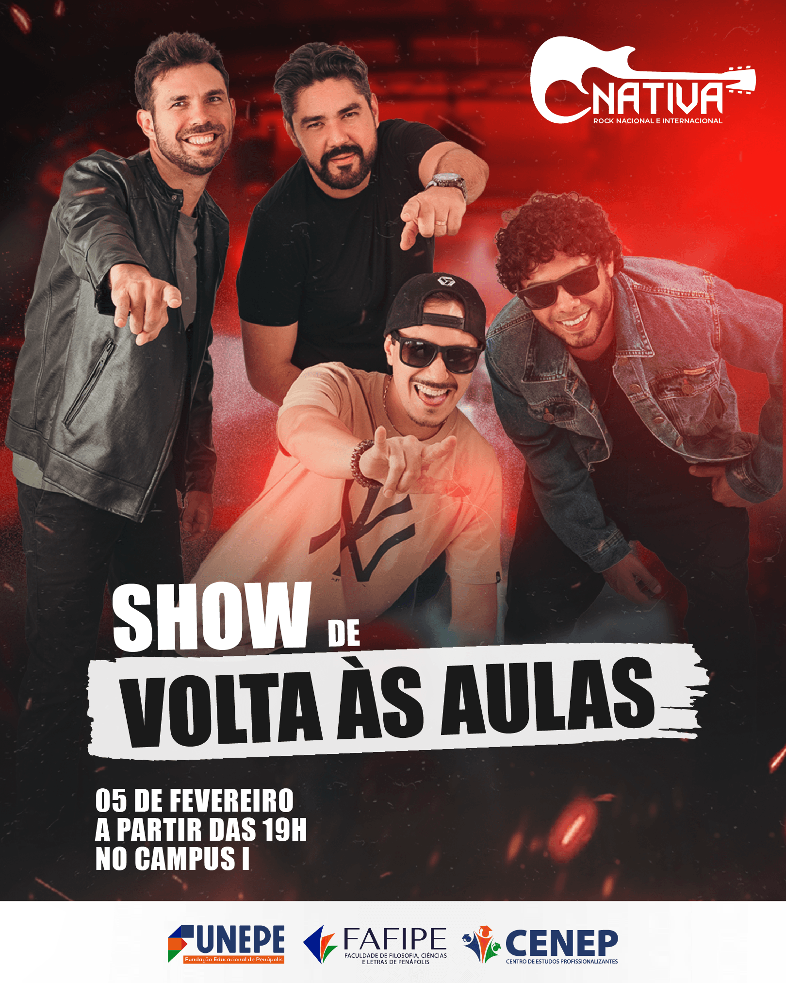 Imagem da notícia FUNEPE se prepara para receber alunos com programação especial e show de volta às aulas