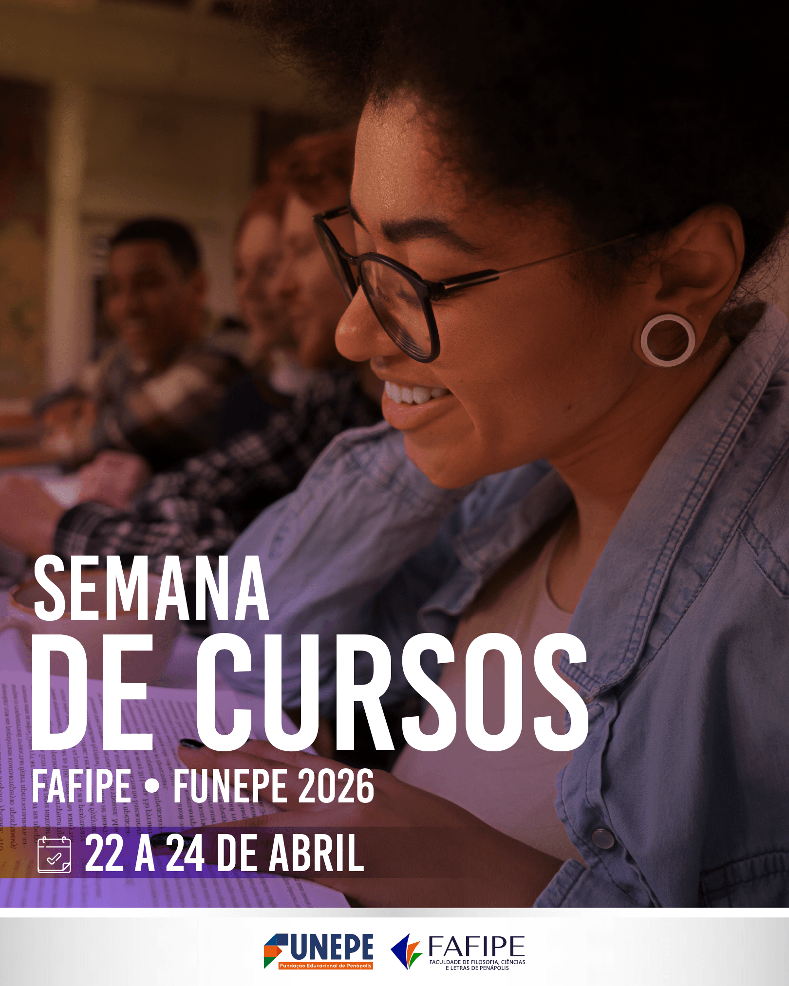 FUNEPE promove Semana de Cursos em abril com 3 dias de programação