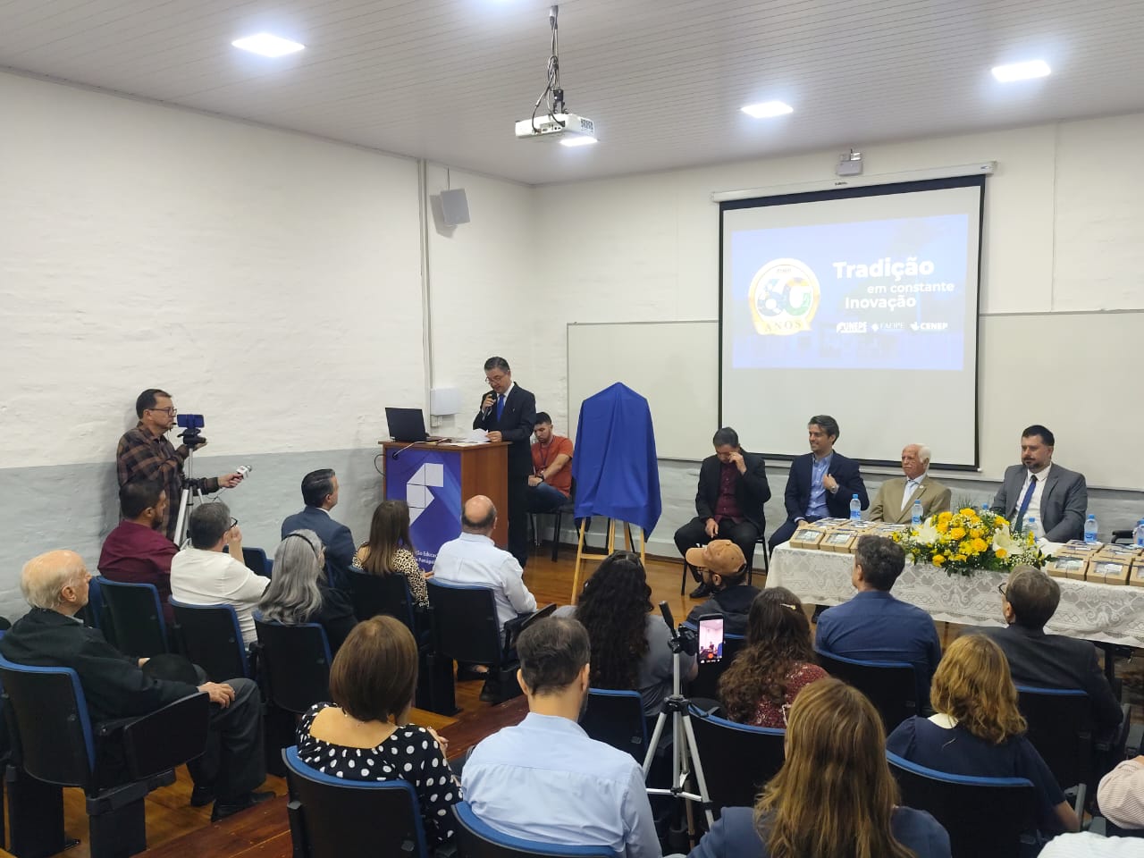 FUNEPE celebra 60 anos com cerimônia de homenagens e inauguração de busto do fundador