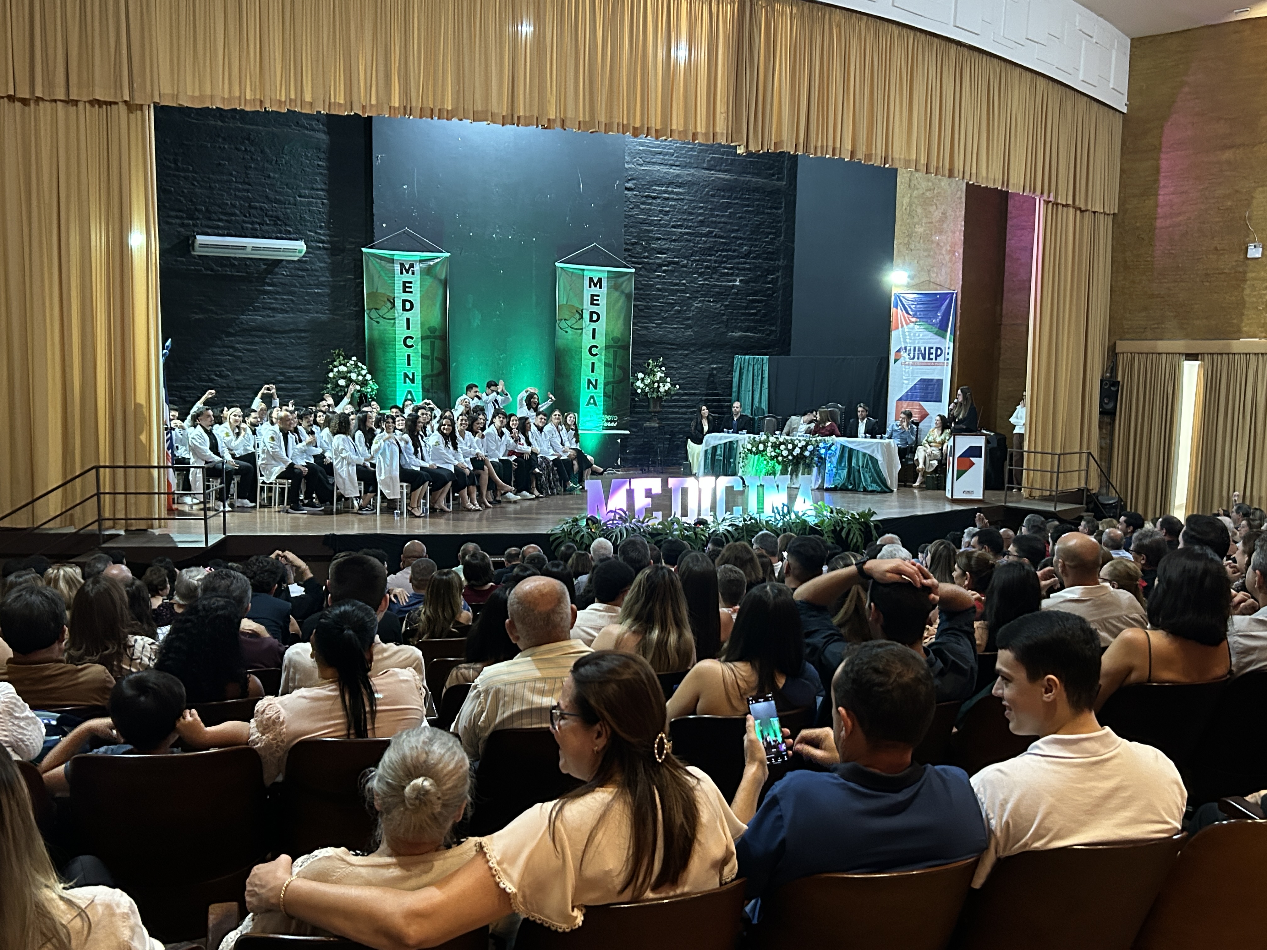Imagem da notícia Cerimônia do Jaleco marca turma IX do curso de medicina da FUNEPE