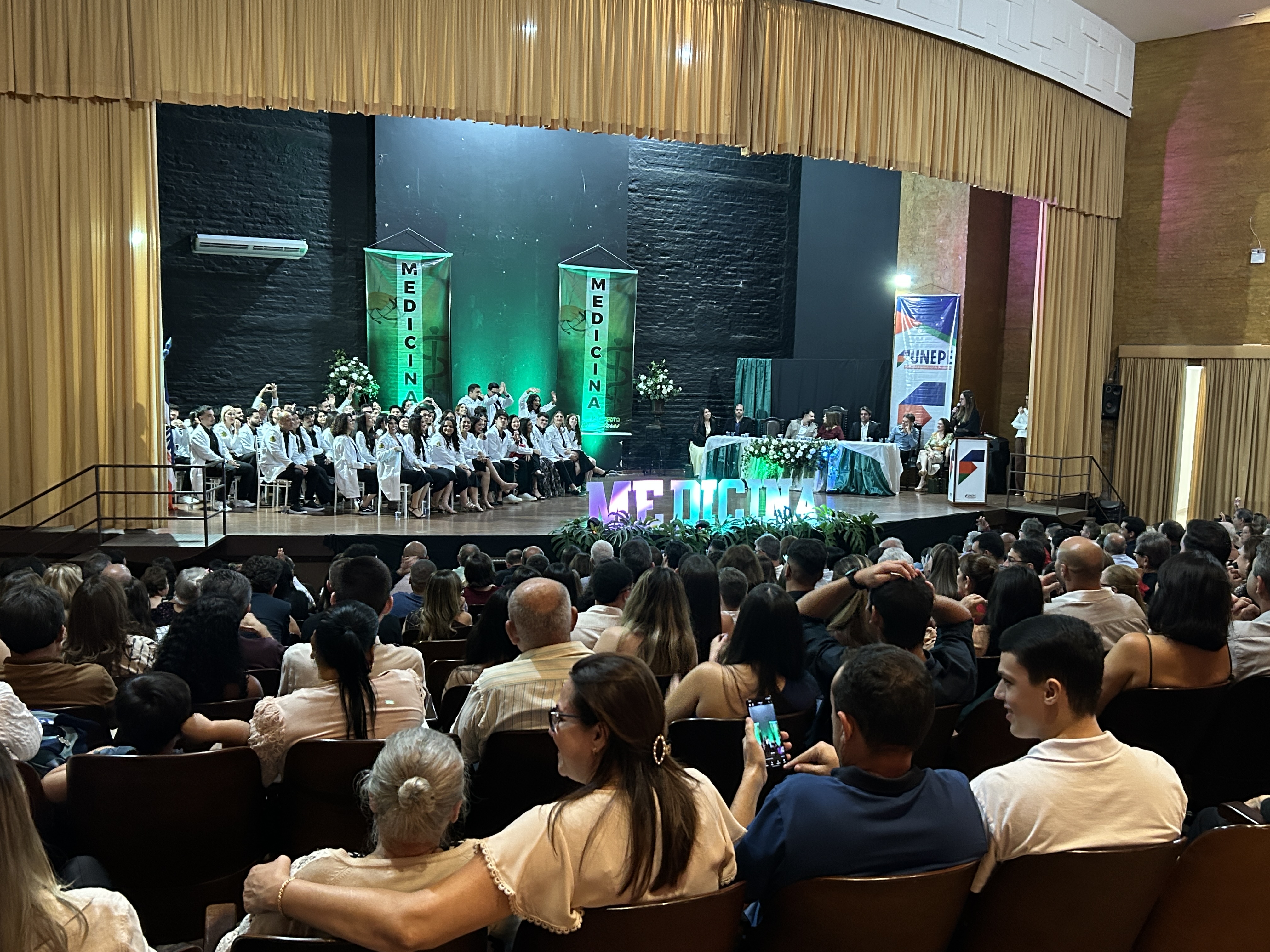 Imagem da notícia Cerimônia do Jaleco marca turma IX do curso de medicina da FUNEPE