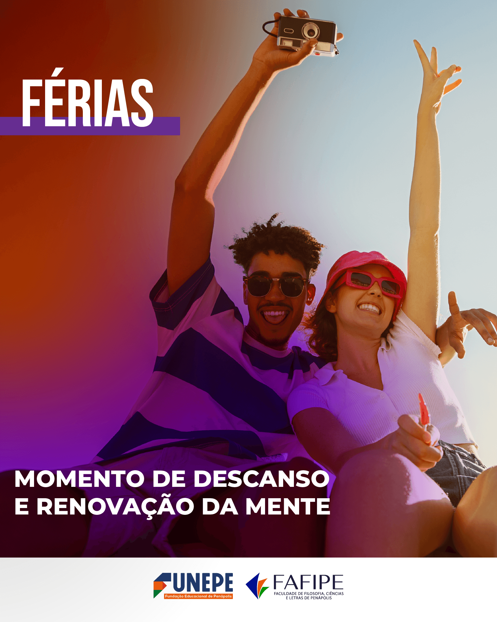 Férias de Julho na Funepe: aproveitar cada momento