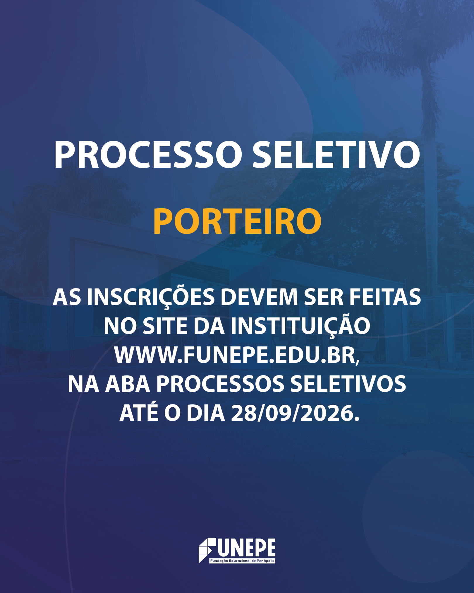 Imagem da notícia Processo Seletivo para Contratação de Assistente de T.I, Porteiro e Agente Escolar