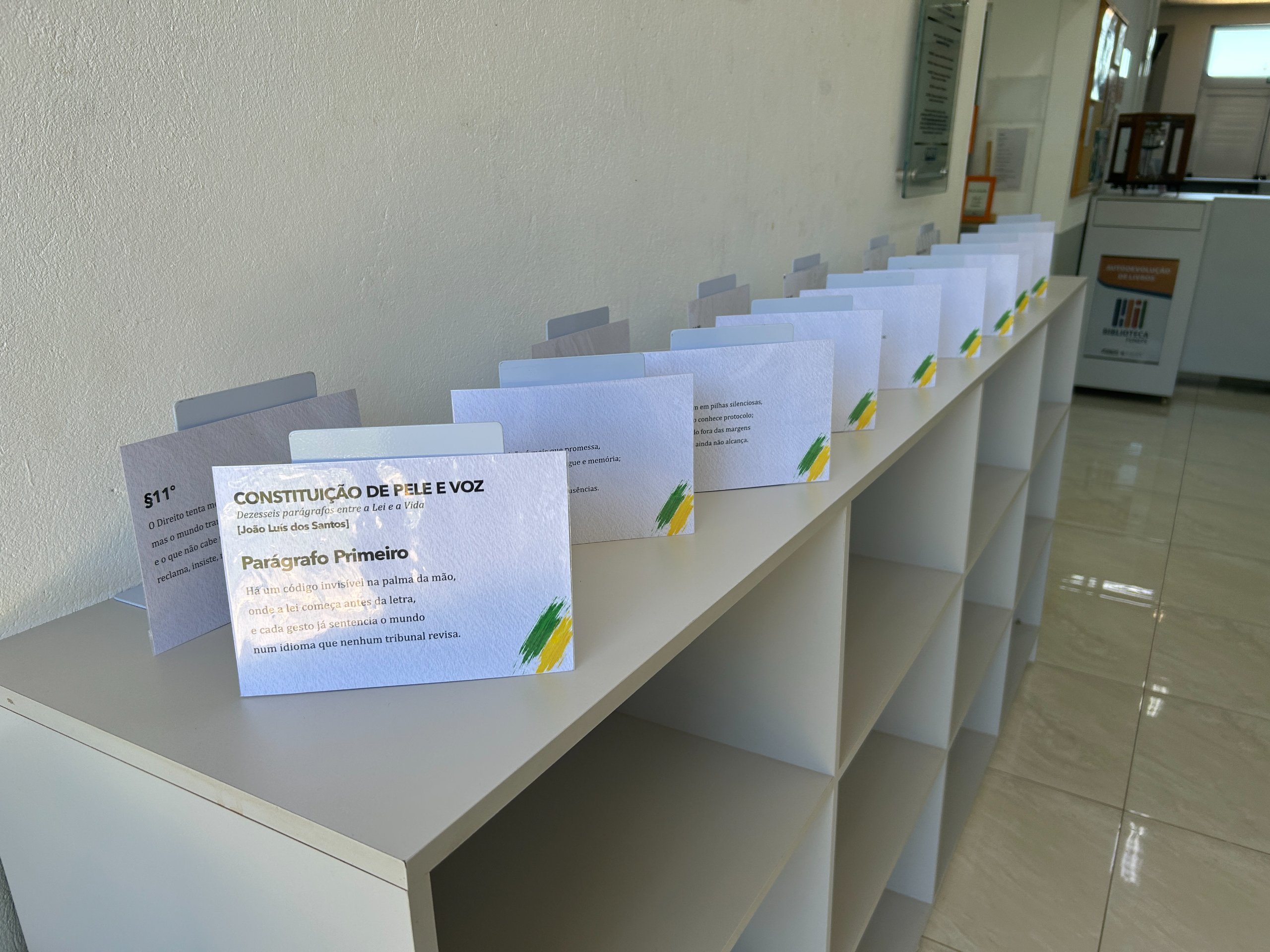 Imagem da notícia Biblioteca FUNEPE: Faculdades Poéticas encerra ciclo de Exposições de 2026